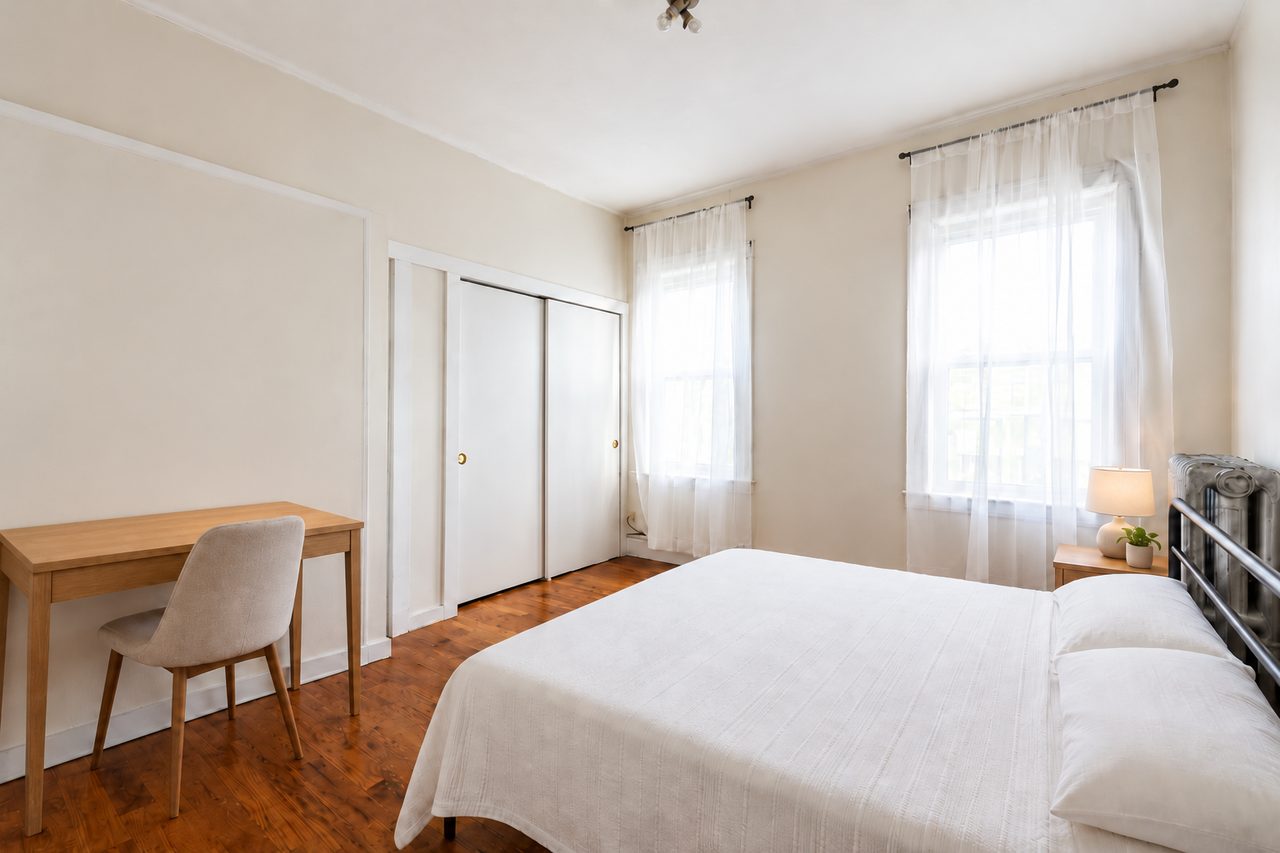#1808: Harvard Square (Cambridge) - Queen Bedroom B - 1