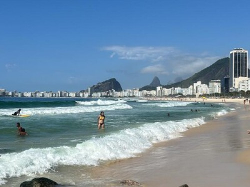 Copacabana Beach, only for women
