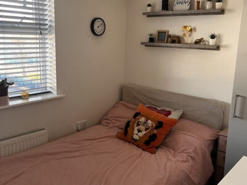 Small double room in modern apartme
