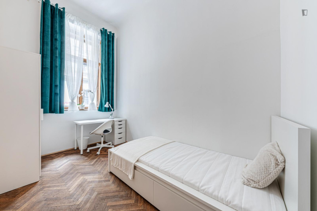 Bright single bedroom in a charming shared flat in Erzsébetváros