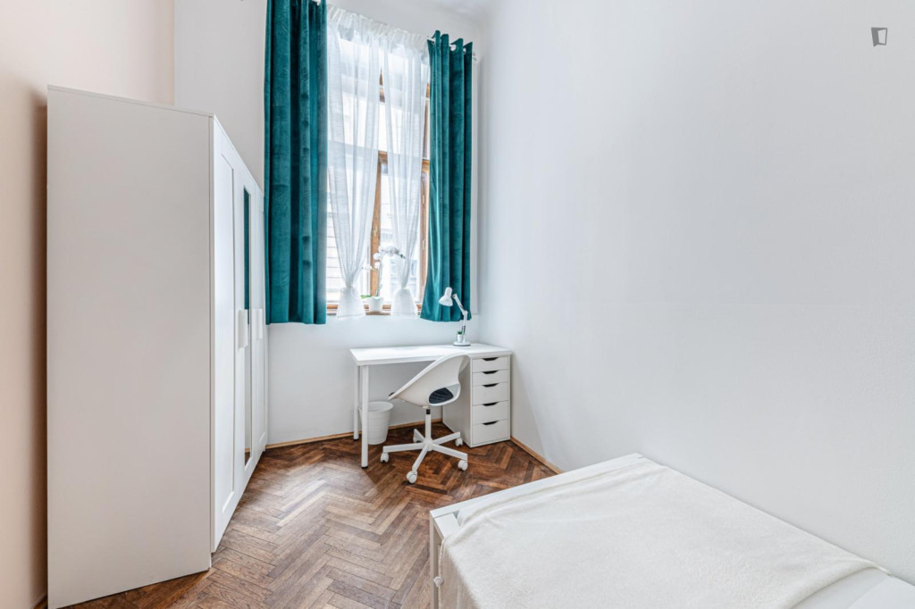 Bright single bedroom in a charming shared flat in Erzsébetváros