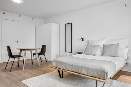 Charming studio in cool apartment complex near Brussels-North train station - Gallery - 19