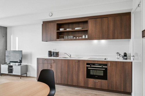 Charming studio in cool apartment complex near Brussels-North train station - Gallery - 14