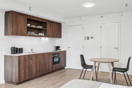 Charming studio in cool apartment complex near Brussels-North train station - Gallery - 13