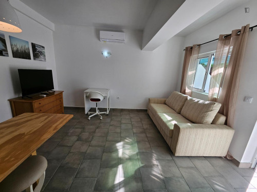 Comfortable and harmonious flat in Olhão with pool and gym