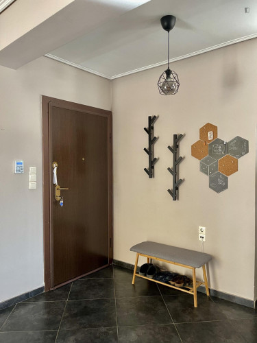 Welcoming 2-bedroom/2-bathroom apartment in Athens center