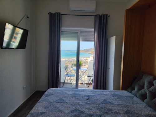 Charming Studio with a Balcony with Sea View close to Pescadores Beach