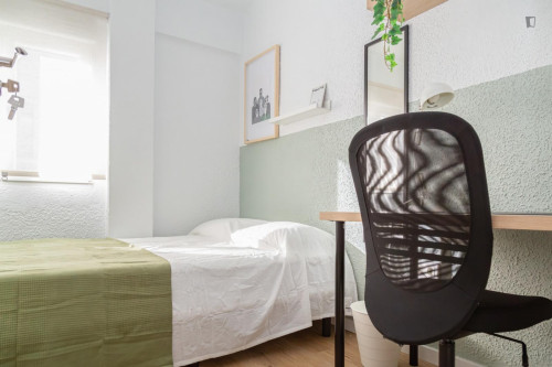 Attractive single bedroom