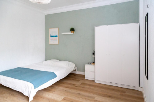 Appealing single bedroom in a property with balcony