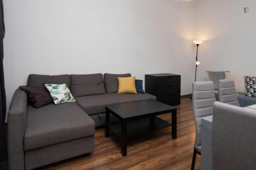 Cosy single bedroom in shared flat in well-connected Kazimierz