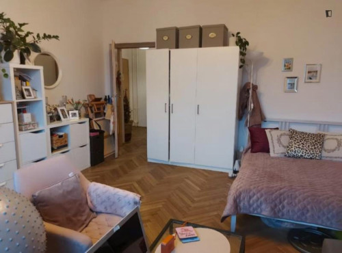 Double Bedroom in a 2-bedroom flat near shopping mall Galeria Kazimierz