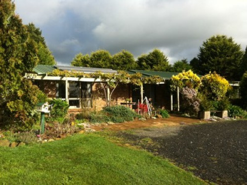 Organic small farm with ocean views
