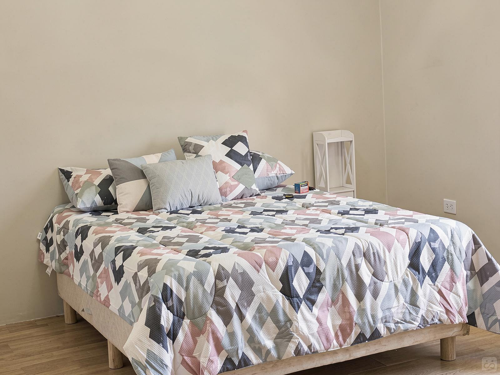  Private Room With A Full Bed And Workspace  -  Welcoming Coliving Experience with Traditional Mexican Touch in Tijuana Home  - Gallery -  6