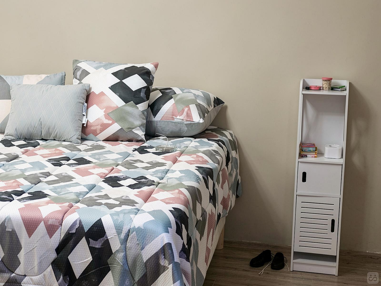  Private Room With A Full Bed And Workspace  -  Welcoming Coliving Experience with Traditional Mexican Touch in Tijuana Home  - Gallery -  5