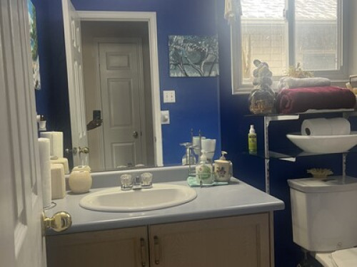 A cozy  private bedroom 