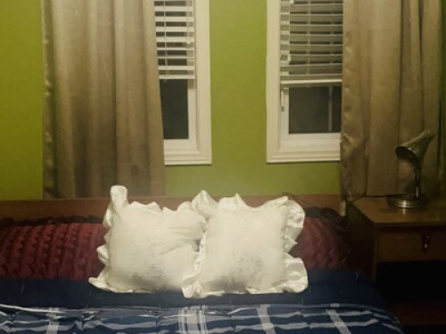 A cozy  private bedroom 