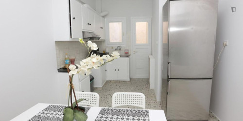 Large double bedroom in Pangrati