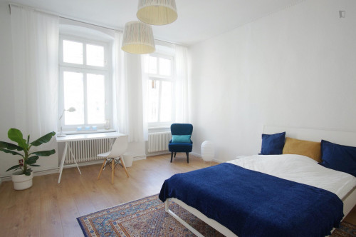 Welcoming spacious room in 3-bedroom flat near East Side Gallery - Gallery - 13