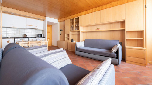 Very sunny 1-bedroom apartment in Bormio - Gallery - 31