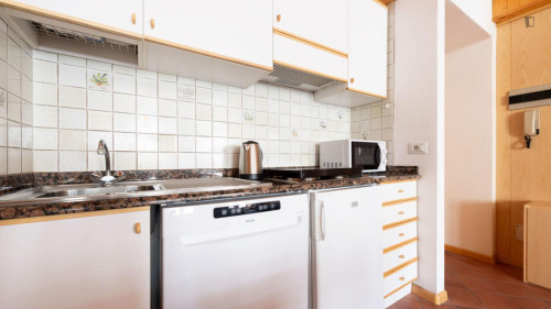 Very sunny 1-bedroom apartment in Bormio