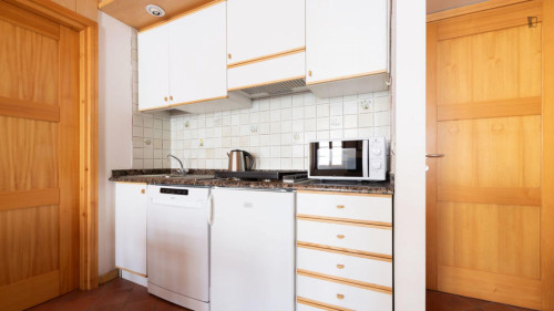 Very sunny 1-bedroom apartment in Bormio