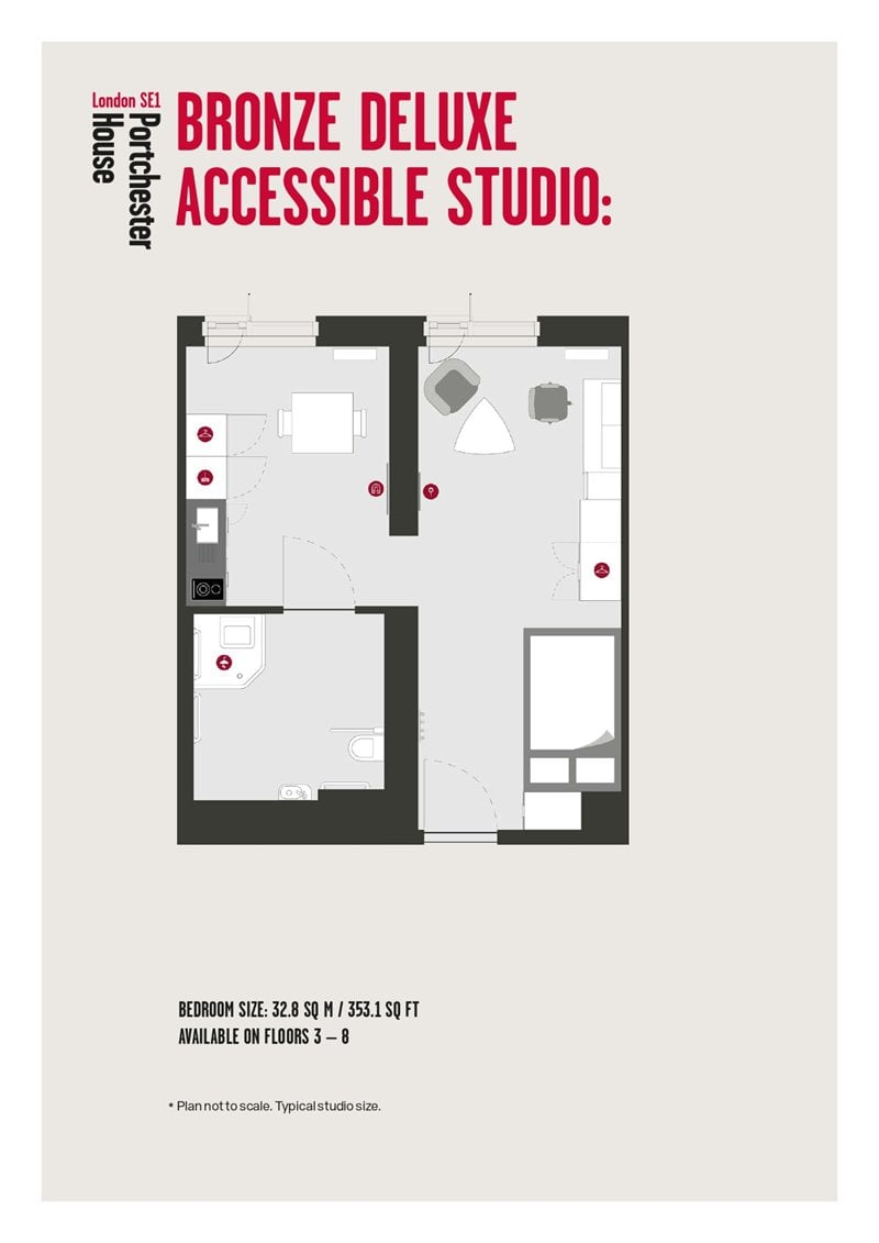  Bronze Deluxe Accessible  -  Portchester House  - Gallery -  2