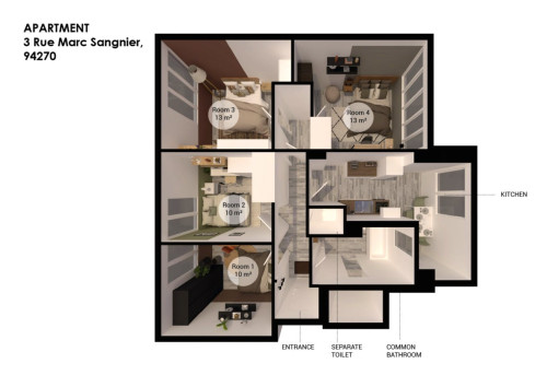 Marc Sangnier Home II - Gallery - 16
