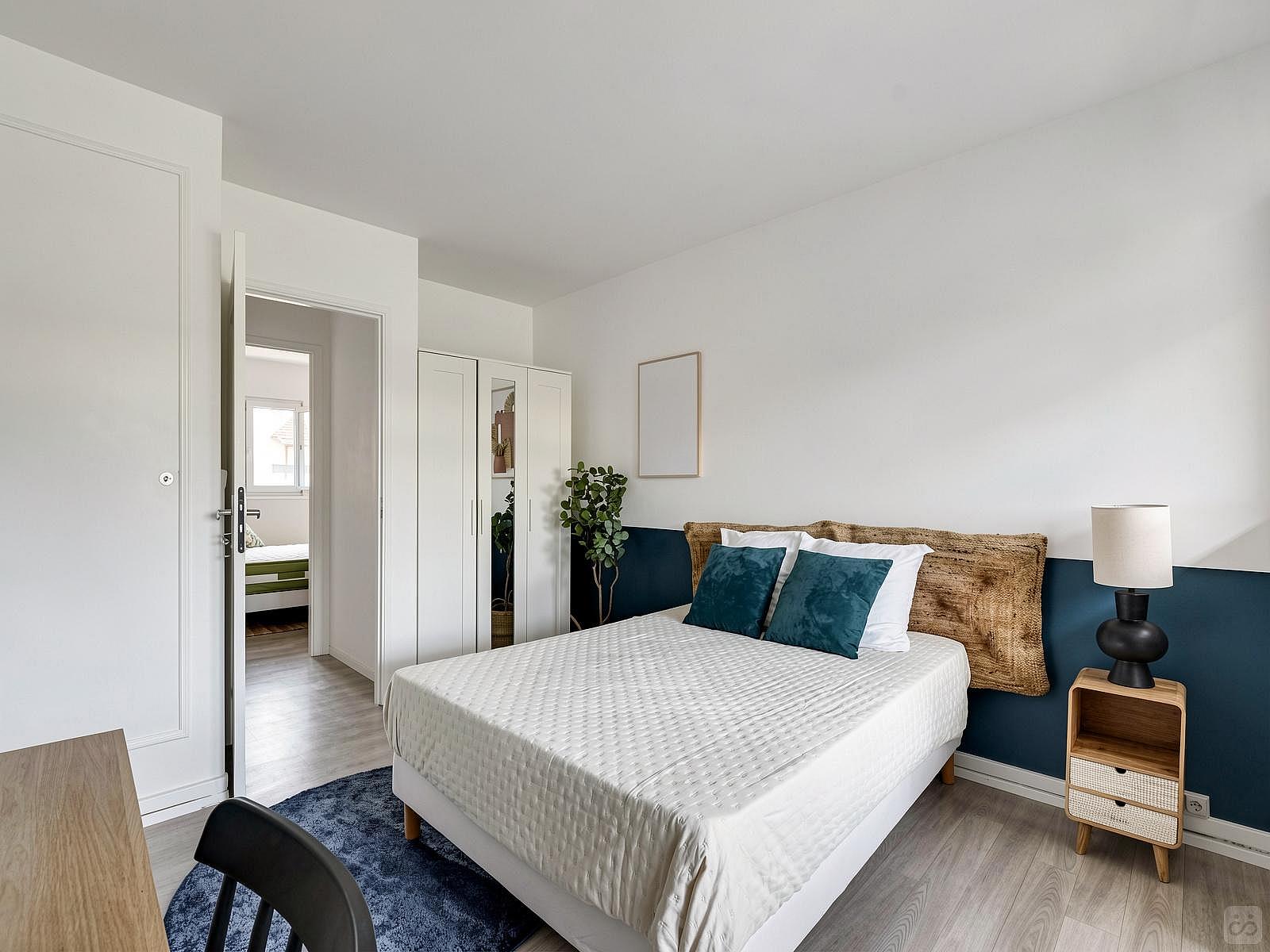 With-Balcony 13 M² Room Near Paris - KRB35 - 6