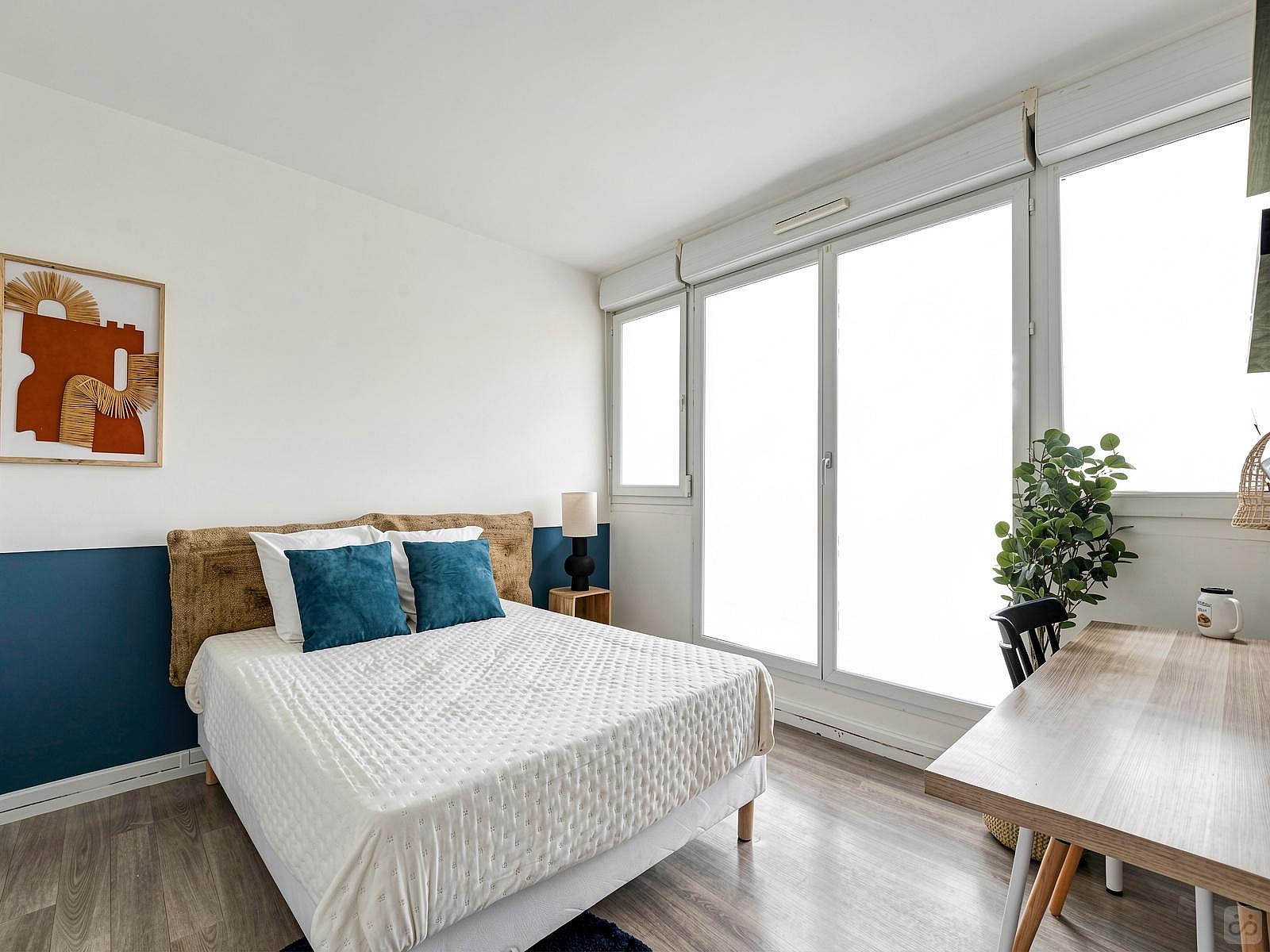 With-Balcony 13 M² Room Near Paris - KRB35 - 9