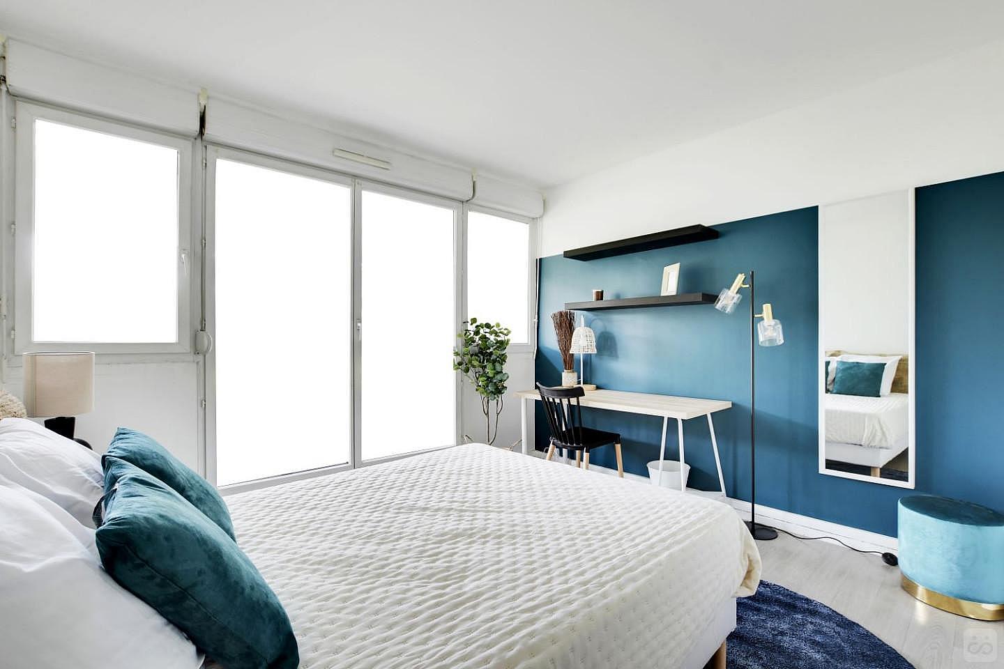 With-Balcony 13 M² Room Near Paris - KRB35 - 12