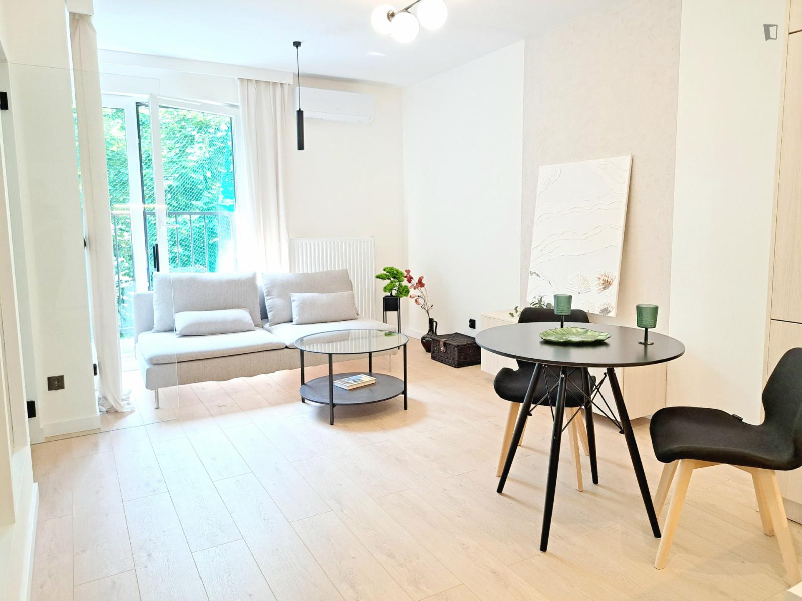  Beautiful 1-Bedroom Apartment In Grzegórzki Zachód  -  Beautiful 1-bedroom apartment in Grzegórzki Zachód  - Gallery -  1