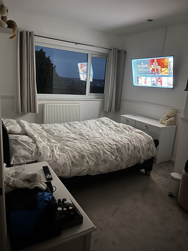 Comfortable Double With Views  (Full Room) - 1