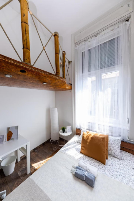 Shiny double bedroom in Erzsébetváros