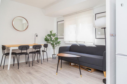 Attractive single bedroom with balcony