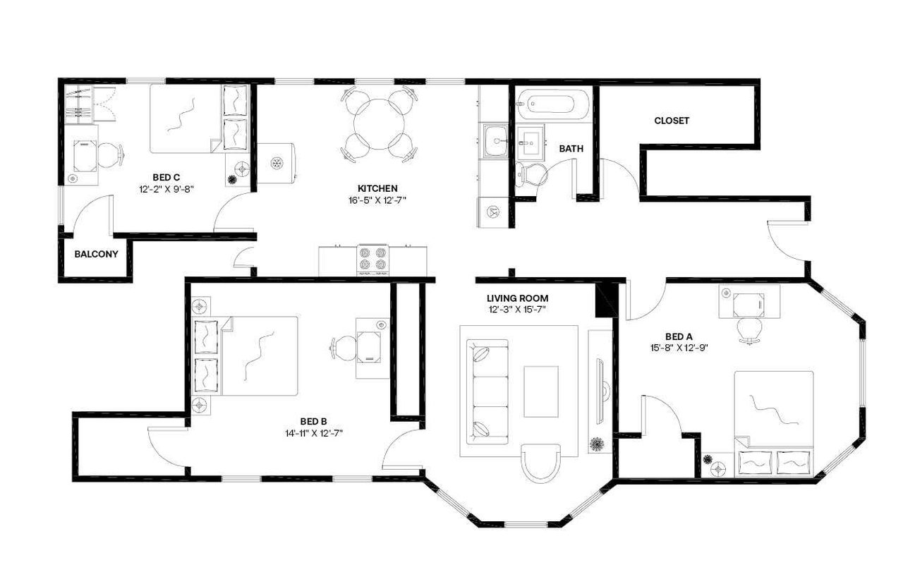  #815: Somerville - Queen Bedroom A  -  #815: Somerville  - Gallery -  11