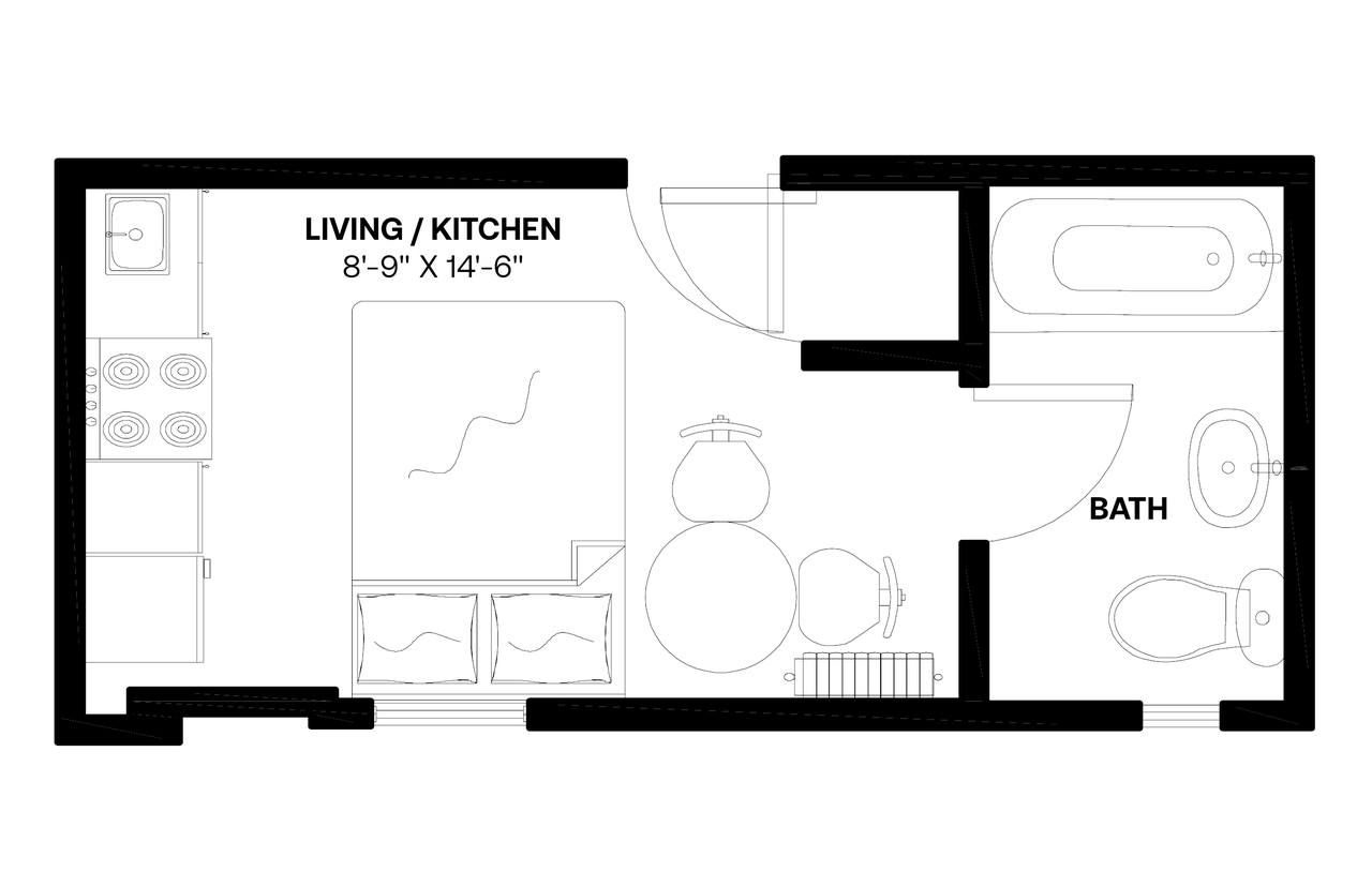 #488: Columbus Circle - Studio (Full) - #488: Columbus Circle - Gallery - 7