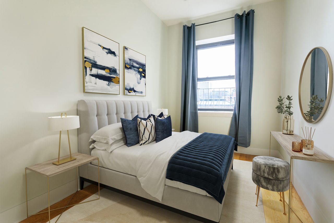 #1091: Central Harlem - Full Bedroom A - 10