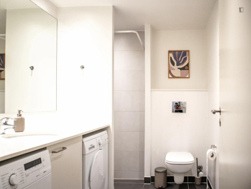 Cosy single bedroom in modern shared flat in Holmen - Gallery - 12