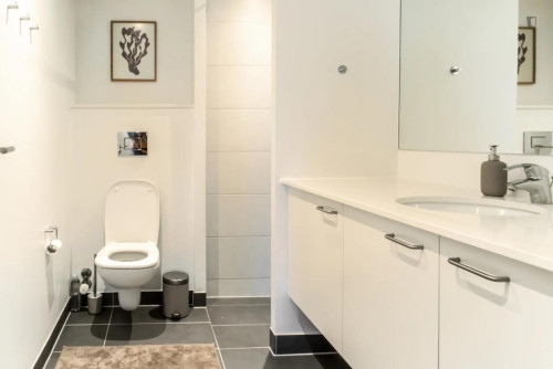 Cosy single bedroom in modern shared flat in Holmen - Gallery - 11