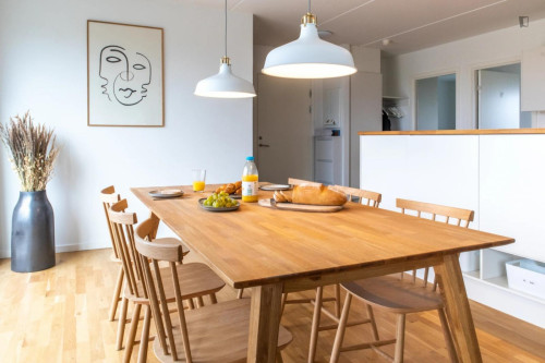Cosy single bedroom in modern shared flat in Holmen - Gallery - 8