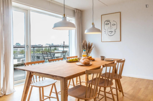 Cosy single bedroom in modern shared flat in Holmen - Gallery - 6