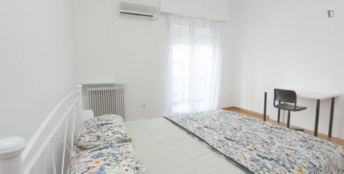 Inviting double bedroom in Athens