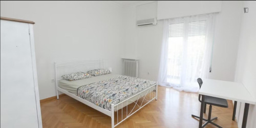 Inviting double bedroom in Athens