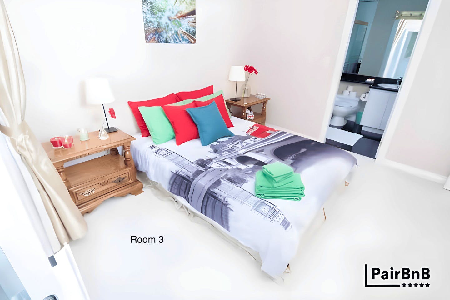 Stunning Private Ensuite Room ✨  -  Spacious Vibrant House w/ Backyard near Montgomery Park  - Gallery -  4