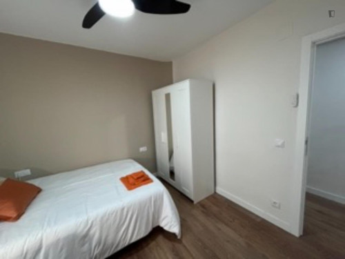 Very cosy double bedroom near the Zaragoza-Goya train station