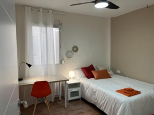 Very cosy double bedroom near the Zaragoza-Goya train station