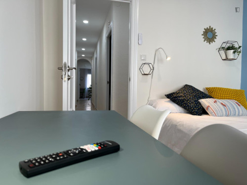 Comfortable single bedroom in the vicinity of the University of Zaragoza campus