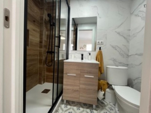 Splendid double ensuite bedroom with a kitchenette, near Parque del Castillo Palomar - Gallery - 8