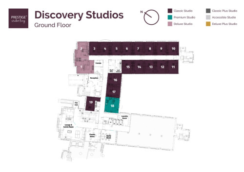 Discovery Studios - Floorplans