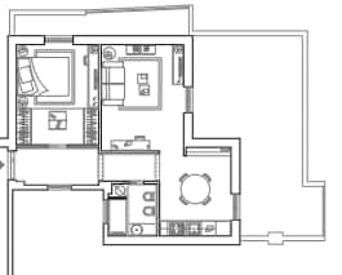 Attico con terrazza a Monteverde Roma